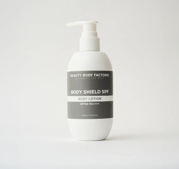 Beauty Body Factorie Body Shield SPF 50 PA ++++ | skin by sota